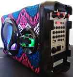 Bluetooth Speaker Portable Karaoke Machine with Microphone & Remote Control