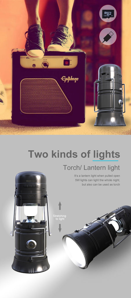 6 Wholesale Portable Bluetooth Speakers, Spot Lamp With Flashlight