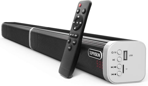 løst Smuk morgue 40W Wireless TV Speaker Bluetooth Sound Bar with Remote Control & Strong  Bass – XoomBot