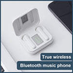 Bluetooth 5.0 Earbuds Wireless Earphones LED Battery Display TWS Stereo Deep Bass in-Ear Headphones Earbuds,
