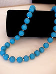 Turquoise Golden Beads Necklace