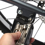 Bike Repair Tool Kits - 16 in 1 Multifunction Bicycle Mechanic Fix Tools Set Bag