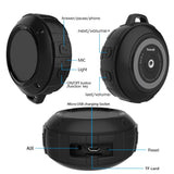 Outdoor Waterproof Bluetooth Speaker, Wireless Portable Mini Shower Travel Speaker