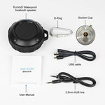Outdoor Waterproof Bluetooth Speaker, Wireless Portable Mini Shower Travel Speaker