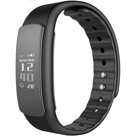 I3 HR Smart Watch Fitness Band Replacement, Black