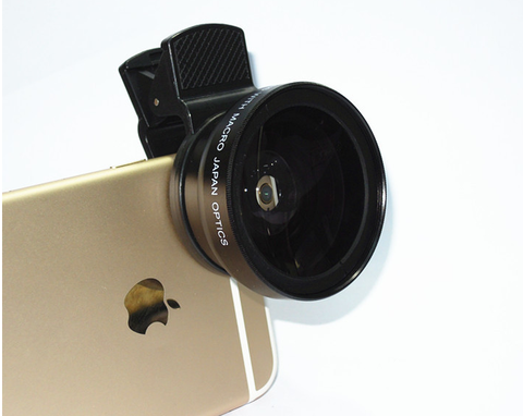Super Wide Angle + Macro HD Lens Set for Smart Phones
