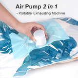 3 in 1 Portable Type-C Charged Air Pump Vacuum Bag Sealer with 3 Different Nozzles and LED Light