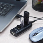 4-Port USB Splitter Hub For PC Notebook